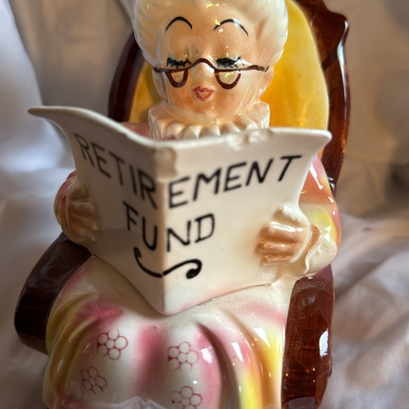 Vintage Lefton, grandma retirement bank - Picture 6 of 6